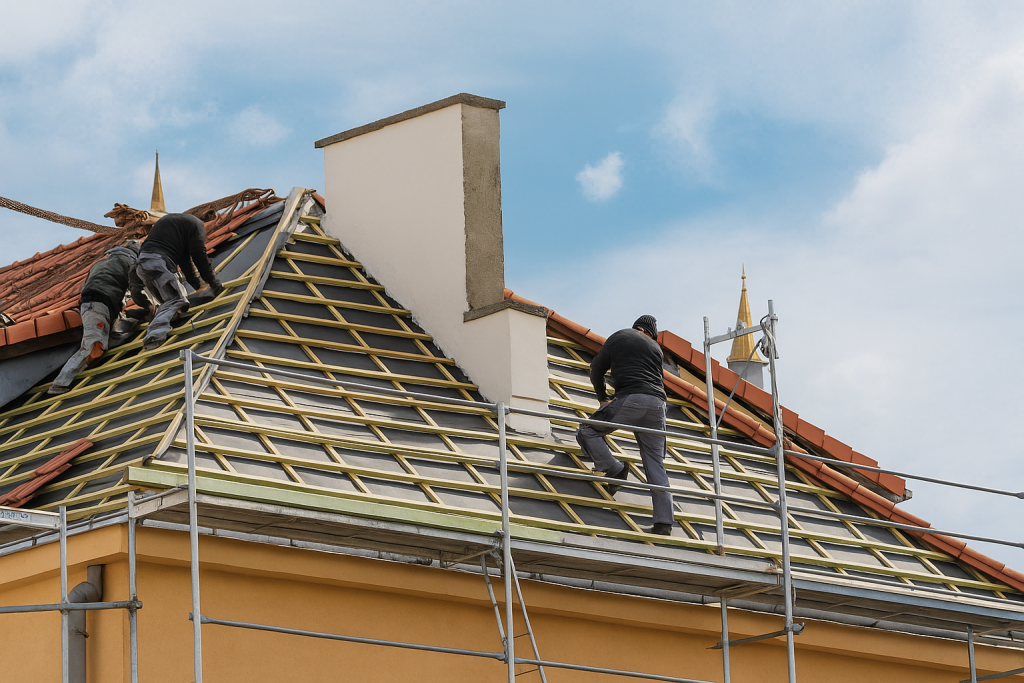 Maison à Torcy avec une toiture rénovée par Torcy Toit Service